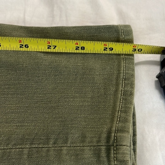 J BRAND | Vin Mantis | Moto | Mid-rise | Skinny | Army Green | Size 27 - Picture 15 of 16